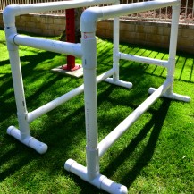 Full-Size PVC Parallel Bars